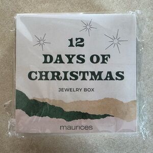 Maurices 12 Days of Christmas Jewelry Box